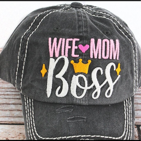 Wife mom boss hat - Picture 4 of 4